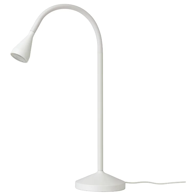 IKEA NÄVLINGE lampe de bureau LED blanche